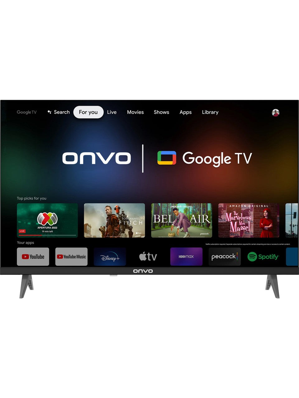 Onvo 32OVF9000H 32’’ 82 Ekran Uydu Alıcılı HD Ready Google LED TV
