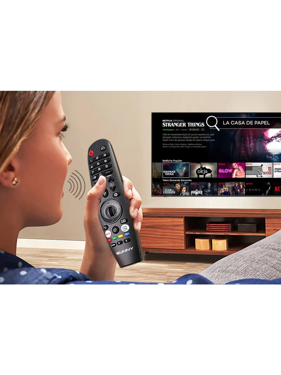 Sunny SN65FMN252 65" 165 Ekran Dahili Uydu Alıcılı 4K Ultra HD Smart LED TV