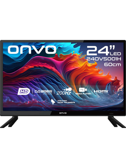 Onvo 24OV5001H 24'' 60 Ekran Uydu Alıcılı HD Ready LED TV