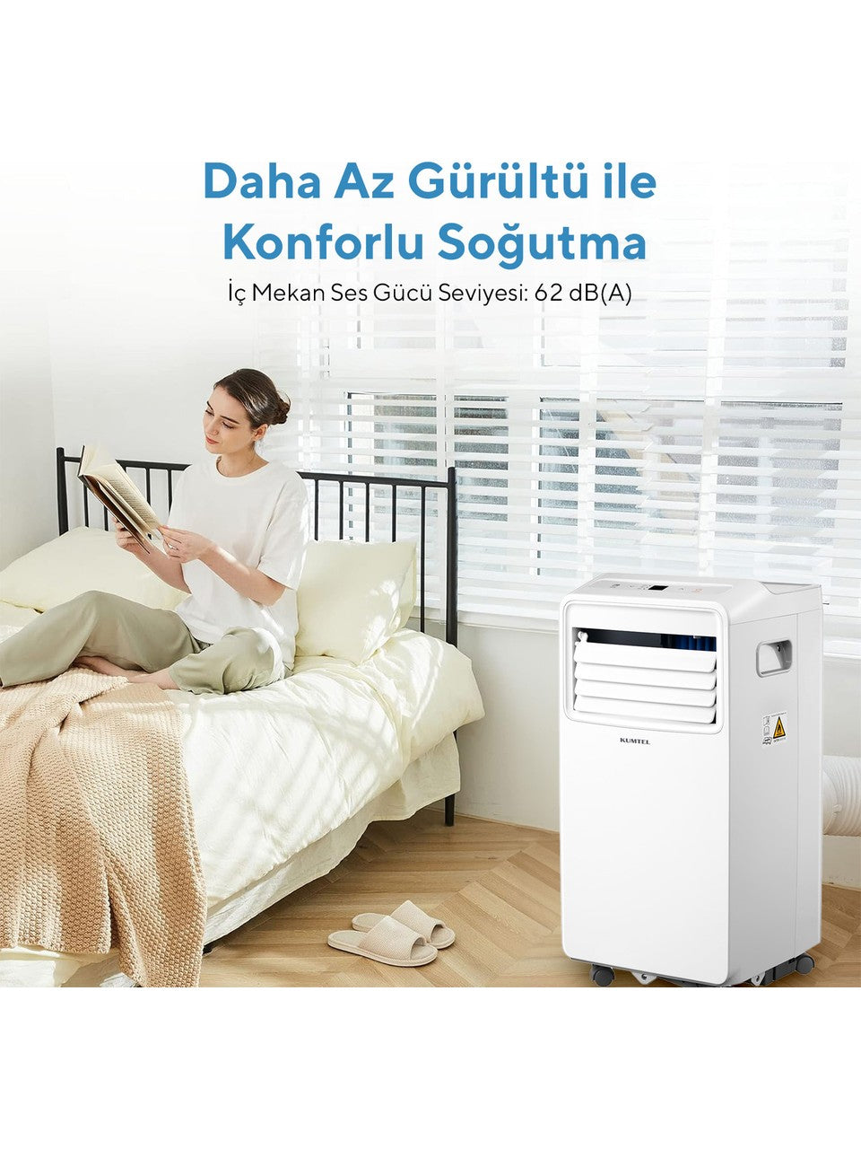 Kumtel Juniper Portatif Taşınabilir Klima Kmpac-7