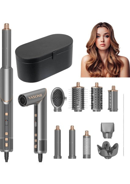 Yasomi Witero 9in1 Ultra  Multi-Styler Sıcak-Soğuk Hava Üflemeli Saç Şekillendirme Cihazı